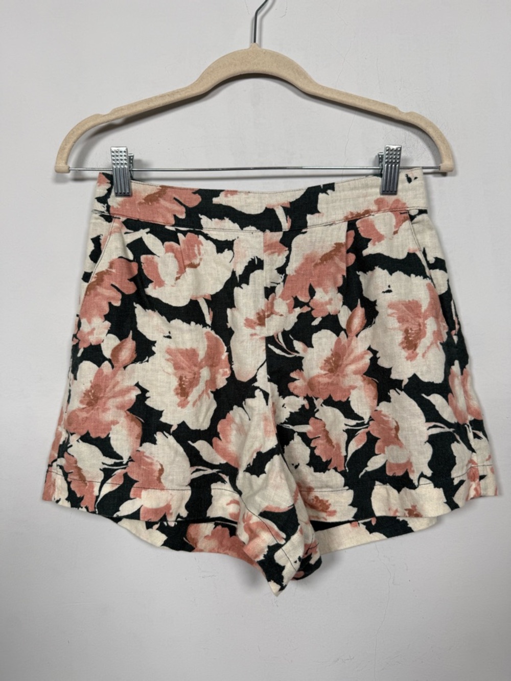 Abercrombie & Fitch Floral High-Rise Shorts, Size S, Great Condition